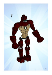 LEGO 8517 instructions page 9 – build guide