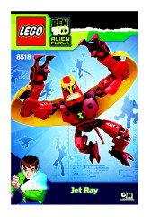 LEGO 8518 instructions page 1 – build guide