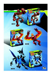 LEGO 8518 instructions page 17 – build guide