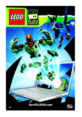 LEGO 8518 instructions page 20 – build guide