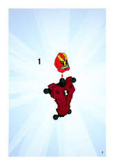 LEGO 8518 instructions page 3 – build guide