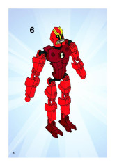 LEGO 8518 instructions page 8 – build guide