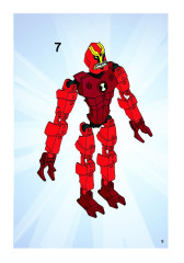 LEGO 8518 instructions page 9 – build guide