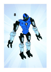 LEGO 8519 instructions page 10 – build guide