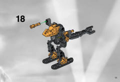 LEGO 8521 instructions page 11 – build guide