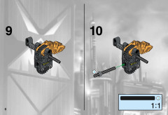 LEGO 8521 instructions page 6 – build guide