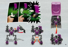 LEGO 8522 instructions page 15 – build guide