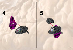 LEGO 8522 instructions page 3 – build guide