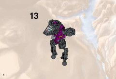 LEGO 8522 instructions page 8 – build guide