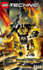 LEGO 8523 instructions page 1 – build guide