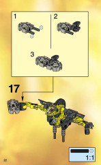LEGO 8523 instructions page 22 – build guide
