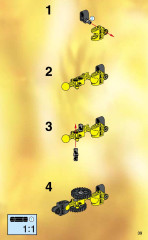 LEGO 8523 instructions page 39 – build guide