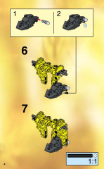 LEGO 8523 instructions page 4 – build guide