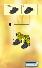 LEGO 8523 instructions page 5 – build guide