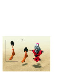 LEGO 8534 instructions page 9 – build guide