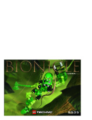 LEGO 8535 instructions page 1 – build guide