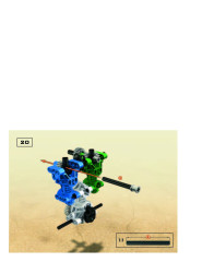 LEGO 8535 instructions page 23 – build guide