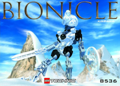 LEGO 8536 instructions page 1 – build guide