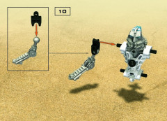 LEGO 8536 instructions page 10 – build guide