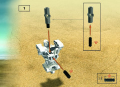 LEGO 8536 instructions page 3 – build guide