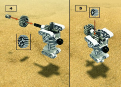 LEGO 8536 instructions page 6 – build guide
