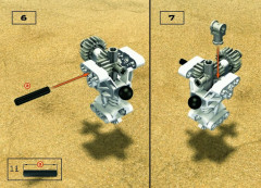 LEGO 8536 instructions page 7 – build guide