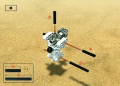 LEGO 8536 instructions page 8 – build guide