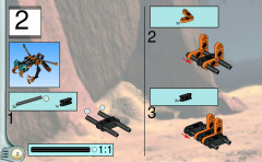 LEGO 8537 instructions page 2 – build guide