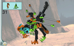 LEGO 8537 instructions page 58 – build guide