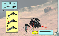 LEGO 8537 instructions page 9 – build guide