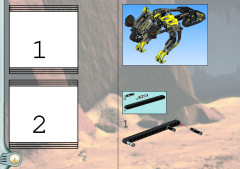 LEGO 8538 instructions page 2 – build guide