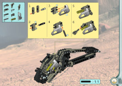 LEGO 8538 instructions page 21 – build guide