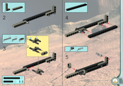 LEGO 8538 instructions page 3 – build guide