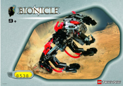 LEGO 8538 instructions page 1 – build guide