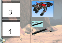 LEGO 8538 instructions page 2 – build guide