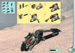 LEGO 8538 instructions page 21 – build guide