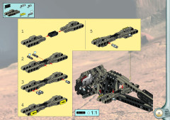 LEGO 8538 instructions page 23 – build guide