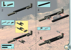 LEGO 8538 instructions page 3 – build guide