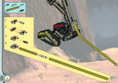 LEGO 8538 instructions page 66 – build guide