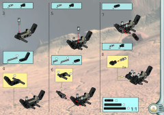 LEGO 8538 instructions page 73 – build guide