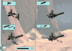 LEGO 8538 instructions page 8 – build guide