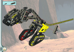 LEGO 8538 instructions page 84 – build guide