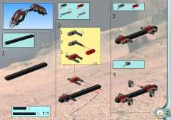 LEGO 8538 instructions page 87 – build guide