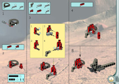 LEGO 8538 instructions page 9 – build guide
