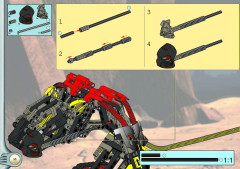 LEGO 8538 instructions page 98 – build guide