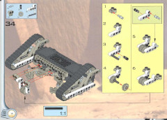 LEGO 8539 instructions page 18 – build guide