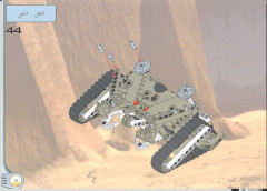 LEGO 8539 instructions page 28 – build guide