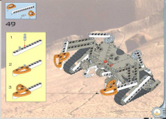 LEGO 8539 instructions page 33 – build guide