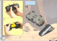 LEGO 8539 instructions page 44 – build guide
