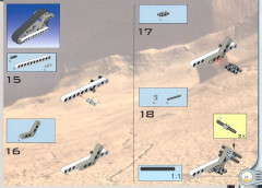 LEGO 8539 instructions page 45 – build guide